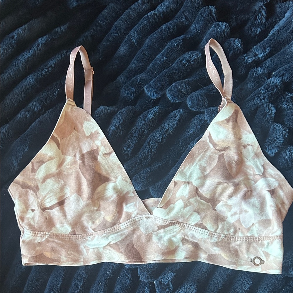 Danskin Soft Pink Floral Bra